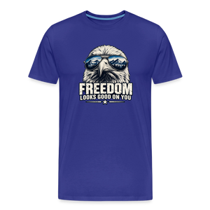 Freedom Looks Good on You Premium T-Shirt - royal blue