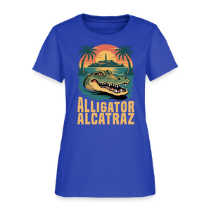 Alligator Alcatraz Women's T-Shirt - royal blue
