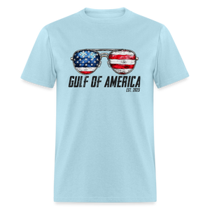 Gulf of America Sunglasses Patriotic Classic T-Shirt - powder blue