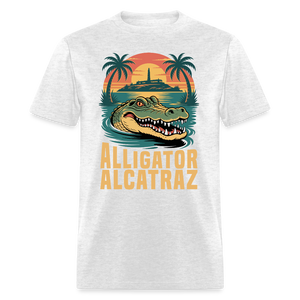 Alligator Alcatraz Classic Men's T-Shirt - light heather gray