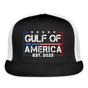 Gulf of America 2025 Trucker Hat - black/white