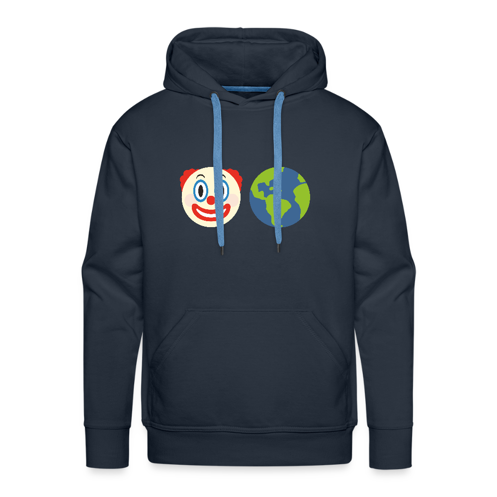 Clown World Men’s Premium Hoodie - navy