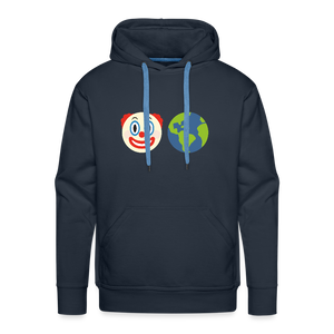 Clown World Men’s Premium Hoodie - navy