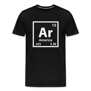 Ar – America Men's Premium T-Shirt - black