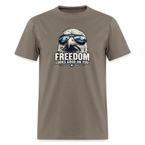 Freedom Looks Good on You Classic T-Shirt - safari