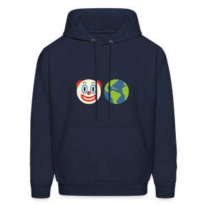 Clown World Men's Hoodie - navy