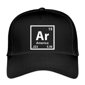Ar – America Eco Trucker Cap - black/black