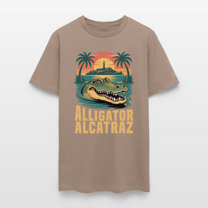 Alligator Alcatraz Classic Men's T-Shirt - brown savana