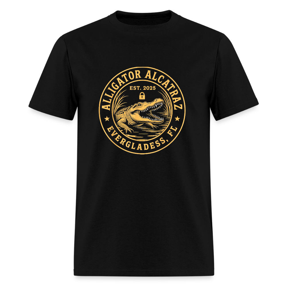 Alligator Alcatraz Men's Classic T-Shirt - black