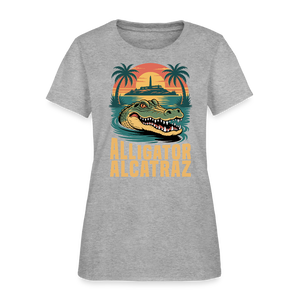 Alligator Alcatraz Women's T-Shirt - heather gray
