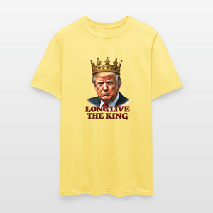 Donald Trump "Long Live The King" Unisex Classic T-Shirt - cornsilk