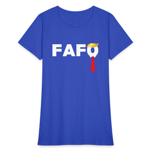 FAFO Women's T-Shirt - royal blue