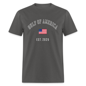 Gulf of America USA Flag Unisex Classic T-Shirt - charcoal