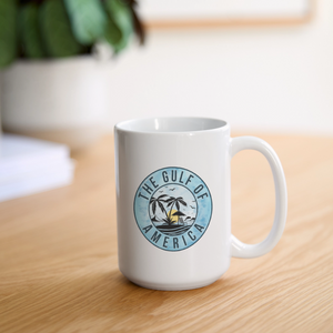 The Gulf of America Coffee/Tea Mug 15 oz - white