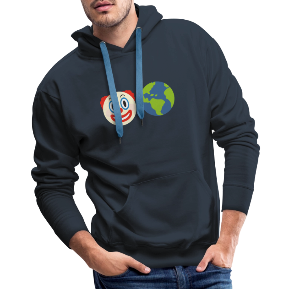 Clown World Men’s Premium Hoodie - navy