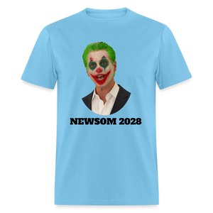 Newsom Joker Men's T-Shirt - aquatic blue