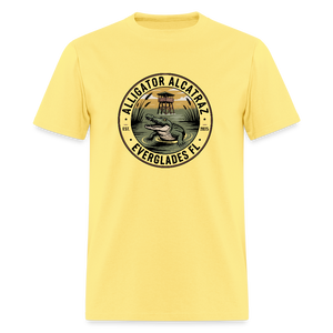 Alligator Alcatraz Everglades, Florida Unisex Classic T-Shirt - cornsilk