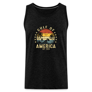 Gulf of America v5 Men’s Premium Tank - charcoal grey