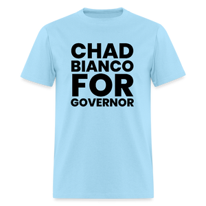 Chad Bianco for Governor Men's T-Shirt - powder blue