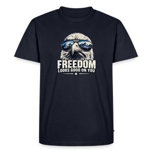 Freedom Looks Good on You Premium T-Shirt - navy