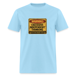 May Offend Obedient People Men's T-Shirt - powder blue