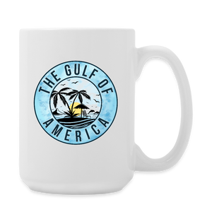 The Gulf of America Coffee/Tea Mug 15 oz - white