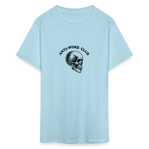 Anti Woke club Unisex Classic T-Shirt - powder blue