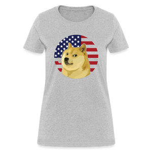 DOGE Women's T-Shirt - heather gray