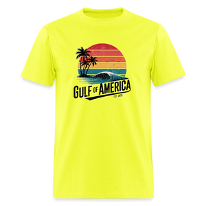 Gulf of America Unisex Classic T-Shirt - safety green