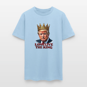 Donald Trump "Long Live The King" Unisex Classic T-Shirt - powder blue