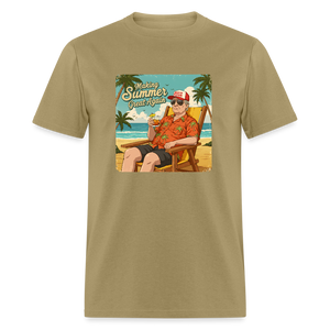 Makin Summer Great Again Unisex Classic T-Shirt - khaki