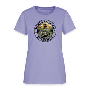 Alligator Alcatraz Everglades, Florida Women's T-Shirt - lavender