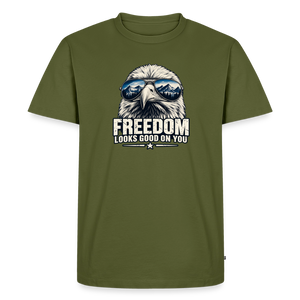 Freedom Looks Good on You Premium T-Shirt - khaki green