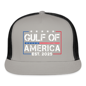 Gulf of America 2025 Trucker Hat - gray/black