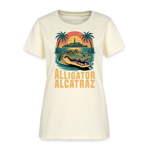 Alligator Alcatraz Women's T-Shirt - off white