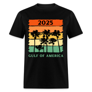 Gulf of America Palm Trees Unisex Classic T-Shirt - black