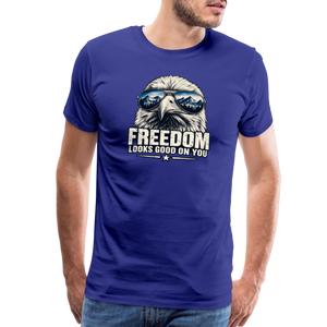 Freedom Looks Good on You Premium T-Shirt - royal blue