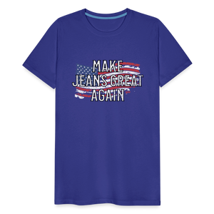 Make Jeans Great Again Men's Premium T-Shirt - royal blue