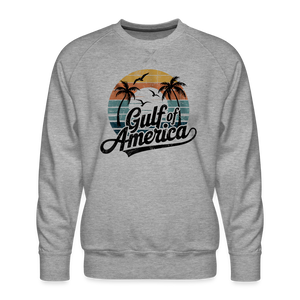 Gulf of America Men’s Premium Sweatshirt - heather grey