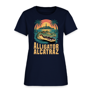 Alligator Alcatraz Women's T-Shirt - navy