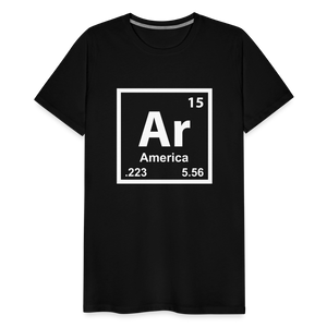 Ar – America Men's Premium T-Shirt - black