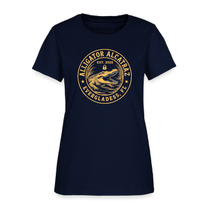 Alligator Alcatraz Women's T-Shirt - navy