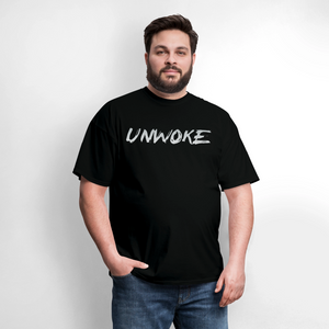 UNWOKE - Anti Woke Classic T-Shirt - black