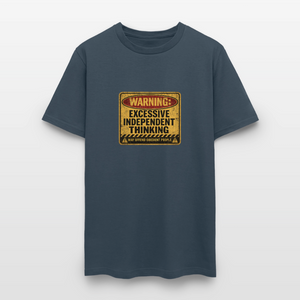 May Offend Obedient People Men's T-Shirt - blue dusk