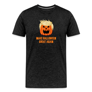 Make Halloween Great Again Men's Premium T-Shirt - charcoal grey