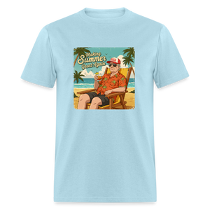 Makin Summer Great Again Unisex Classic T-Shirt - powder blue