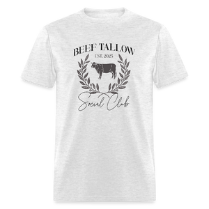 Beef Tallow Social Club Classic T-Shirt - light heather gray