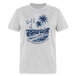 Gulf Of America -Freedom Classic T-Shirt - heather gray