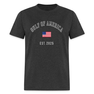 Gulf of America USA Flag Unisex Classic T-Shirt - heather black