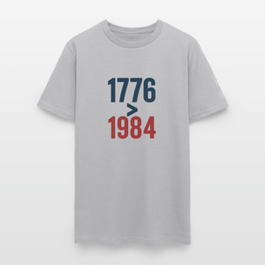 1776 > 1984 Men's T-Shirt - gravel